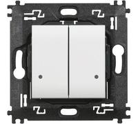 Bticino N4003DCW living light comando doppio luci Wireless colore Bianco per dom