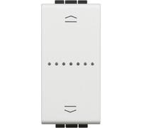 Living Light - Comando ventilazione 1-0-2 antracite - N4027VMC