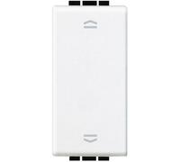 BTICINO N4027N COMMUTATORE A 2 TASTI 16A BIANCO LIVINGLIGHT