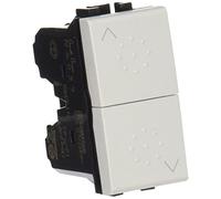Bticino - N4037 Doppio pulsante 1P, 10 A, Blocco Meccanico, codice: 6571010057