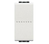 Pulsante ax assiale Bianco Bticino Living Light N4055N