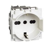 BTicino Originale Living Now KW4140A16 Presa Schuko Unel 10/16A Bianco