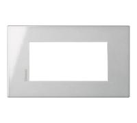 Bticino Placca Axolute Air 4 moduli - Tech - materiale metallo HW4804HC