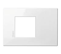 Bticino Axolute Air - Placca 2 Moduli Bianco HW4819HD