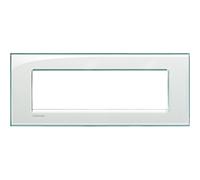 BTICINO PLACCA LIVING LIGHT ORIGINALE TECNOPOLIMERO 3 4 7 POSTI X TELAIO LN4703