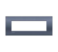 Placca 7 posti Blue Moon Bticino Living Air LNC4807BM
