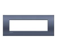 Placca 7 posti Blue Moon Bticino Living Air LNC4807BM