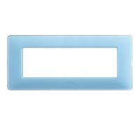 Placca Bticino Matix 6 moduli turchese AM4806CAR