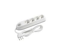 BT-3684DB MULTIPRESA 4 SCHUKO/BIPAS+INTER. BIANCO
