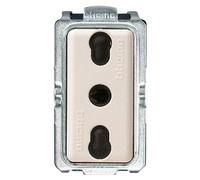 BTICINO Presa Bipasso Magic 2p+T10/16a