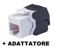 bticino presa compatibile Dati rj45 Telefono rj11 HDMI USB TV cat6 cat7 keystone