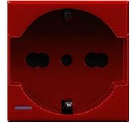 Bticino Axolute Presa Schuko 10/16A Rossa H4140/16R