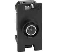 Bticino Presa TV diretta Living Now K4202D 1 modulo coassiale maschio nero