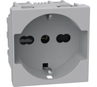 BTicino PRESA UNIVERSALE MATIX GO GRIGIO 2P+T 10/16A + SCHUKO