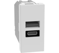 BTicino PRESA USB MATIX GO BIANCO DOPPIA TIPO C 15W
