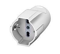 Bticino Presa volante universale tedesco italiano e bipasso bianco S2676TAE