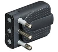 bticino S2466TG adattatore per presa di corrente Nero
