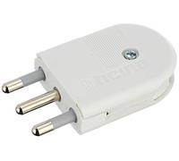 BTicino S2496TA Kit Spina Salvaspazio 2 Porti + T, 16 A, Avorio