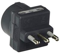 bticino S3611G adattatore per presa di corrente Tipo L (IT) Tipo L (IT) + Tipo F Antracite BTICINO