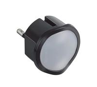 BTICINO KIT - ADATTATORE SPINA STANDARD TEDESCA+LUCE EMERGENZA COLORE GRIGIO S36