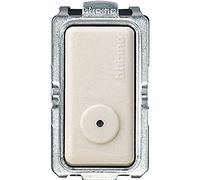 BTicino S5005F Serie Magic Pulsante 1 Modulo NO, 10A Illuminabile, Avorio