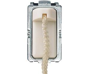BTicino S5006F Serie Magic Pulsante a Tirante, 1P, 10A, Avorio