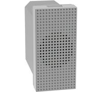 BTICINO MatixGO Segnalatore acustico 1 modulo Grigio SJG4356V12F Ronzatore 12Vac, 5VA, 80dB