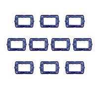 Bticino Set 10 supporti a 3 moduli, supporto per placca che supporta fino a 3 frutti, installazione su scatola da incasso, serie Livinglight