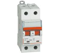 Bticino sezionatore 2P 32A 2 moduli F72A32