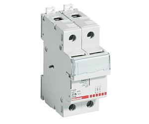 Bticino sezionatore portafusibile 2P 32A 500V 2 moduli F322