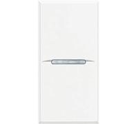 BTicino SHD4001F Axolute Interruttore, 1P, 16, Bianco