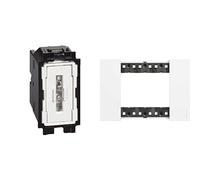 Bticino SK4003F Deviatore Tradizionale Living Now + Bticino KA4803KW Living Now