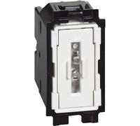 Bticino SK4005F Pulsante Assiale Living Now, Illuminabile, con Morsetti Automatici, 10A, 1 Modulo