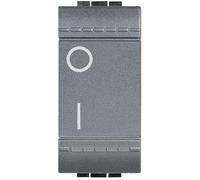BTicino SL4002NF Livinglight Interruttore Bipolare Illuminato N Antracite