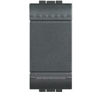 Bticino Deviatore SL4003NF FP LL 1P 16A 1 m Antracite 1 Pezzo