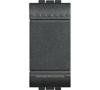 BTicino SL4005 Pulsante 1 modulo, Antracite