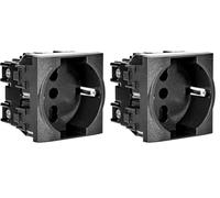 BTicino SL4140/16 Presa Multistandard, Antracite, 1 Pezzo (Confezione da 2)