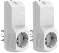 Bticino Smart home Presa plug-in connessa wi-fi Bianco S3624DC Presa connessa (standard italiano 16A) Living Now con Netatmo (Confezione da 2)