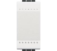 BTicino SN4003NF Livinglight Deviatore, 1P, 16 A, 1 m, Bianco, 1 Pezzo