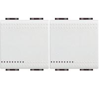 Bticino sn4911 K2 F livinglight FP Copritasto illuminabile, 2 módulos (Confezione da 2)