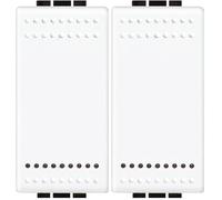 BTicino SN4911K1F Livinglight FP Copritasto Illuminabile, 1 Modulo (Confezione da 2)