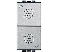 LIVINGLIGHT TECH DOPPIO PULSANTE INTERBLOCCATO BTICINO NT4037