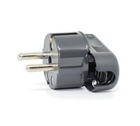 Spina volante Bticino 2P+T 10/16A Schuko standard grigia 2016NG