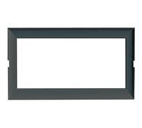 Bticino Supporto 4 Moduli Magic/MATIX+MOSTRINA di Finitura Grigio Antracite 150676