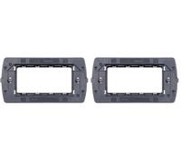 Bticino Supporto Livinglight Air con 4 Moduli, Bianco (Confezione da 2)