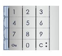 Legrand/bticino - Tutto davanti mód tastiera in metallo