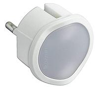 BTICINO KIT - ADATTATORE SPINA STANDARD TEDESCA + LUCE EMERGENZA COLORE BIANCO S
