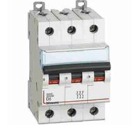 BTIFN83D6 Interruttore magnetotermico modulare BTDIN60 3P curva D - In= 6A