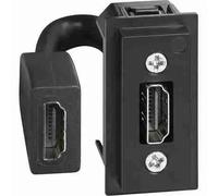 BTIK4284P Connettore HDMI 2.0 preconnesso - 1 modulo