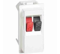 BTIKW4294 Connettore altoparlante home cinema - 1 modulo, Bianco